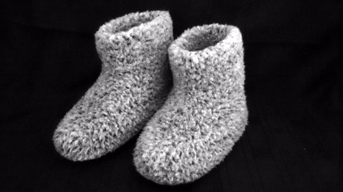 Size 8 - GREY - WOMEN'S MERINO WOOL BOOTS WARM COZY SLIPPERS MOCCASINS CHUNI - Picture 4 of 7