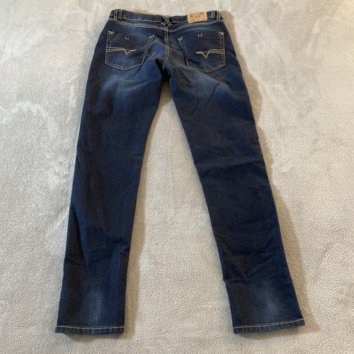 Diesel Jeans Waykee J US 30x30 18Y Youth Kids Boy Regular Straight Stretch Pants - Picture 12 of 18