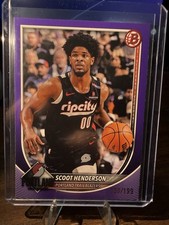 2025-26 Topps Bowman Chrome - Scoot Henderson #109 /199