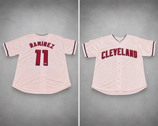 Jose Ramirez Signed Cleveland Guardians Baseb...