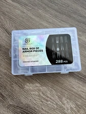 Upper Forms Nail Tips for Acrylic Nails Clear