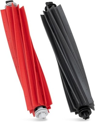 2 Pack Rubber Roller Brush Main Brush Accessories Kit for Roborock S8 Pro Ultra