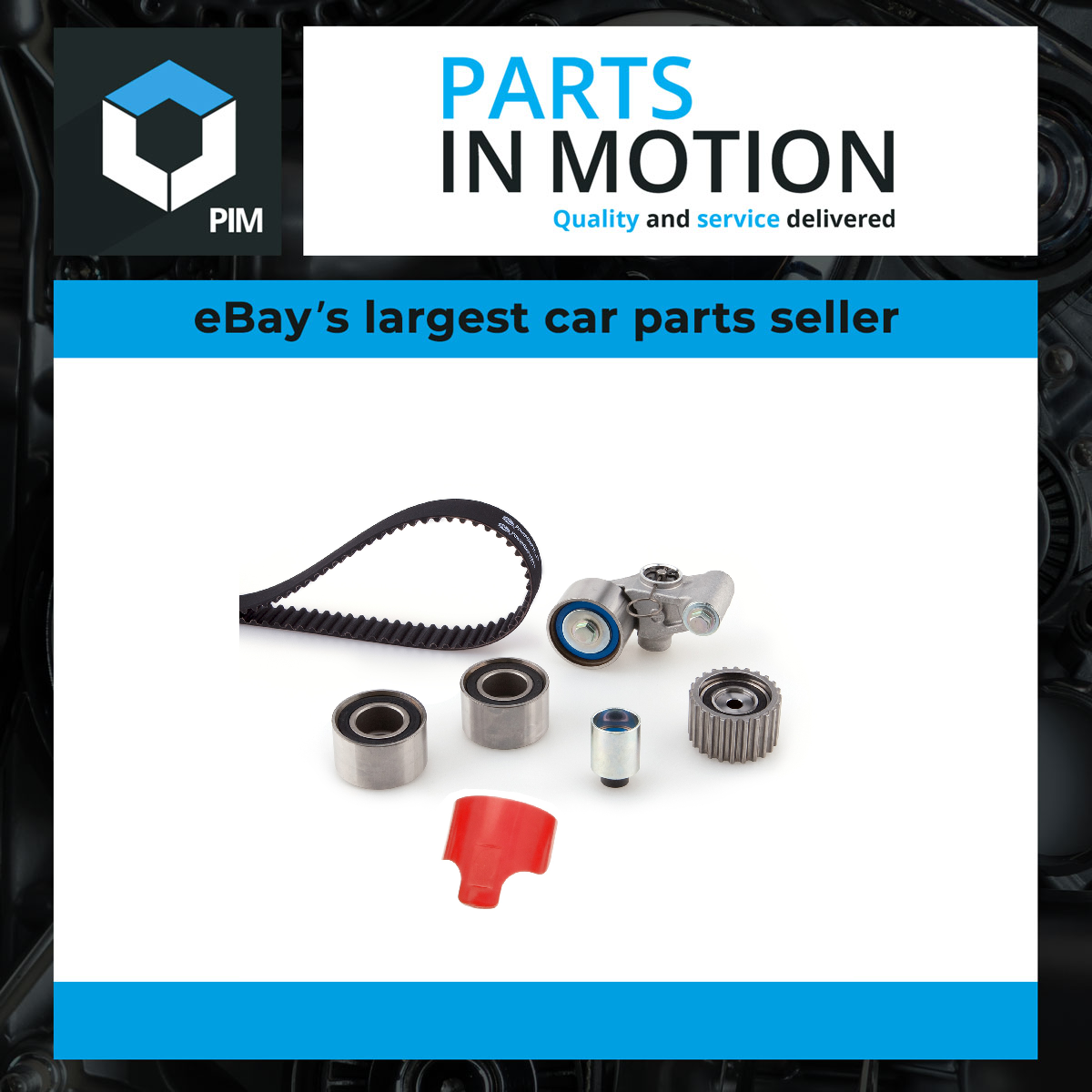 TIMING BELT KIT K015612XS FOR SUBARU EJ205PEJ207PEJ205 2.0L 4cyl IMPREZA - Image 3