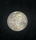 Pegasus Art Round Silver Trade Unit 1 Troy oz.999 Silver Cool Tone!