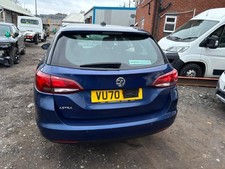 VAUXHALL ASTRA K ESTATE REAR BACK BUMPER  IN BLUE 2020-22 CH562 BREAKING