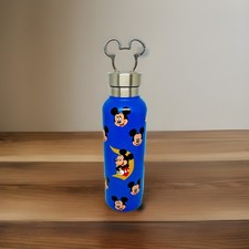 Mickey Mouse Stainless Steel Water Bottle Disneyland Resort With Clip