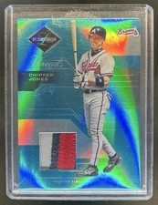 2005 Leaf Limited Chipper Jones TNT Patch #/100 Braves
