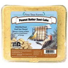 Pine Tree Farms Suet Cake 3 Lbs,Peanut Butter By Pine Tree Farms