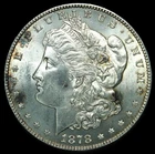 1878-S $1 Morgan Silver Dollar- Choice UNC- SMH 1221