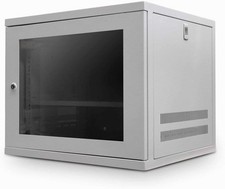 LMS Data - 9U 19" Wall Mount Server Cabinet 550 mm - Deep Grey