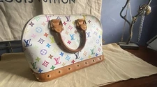 Louis Vuitton Monogram Multicolor Alma Bag Takashi Murakami