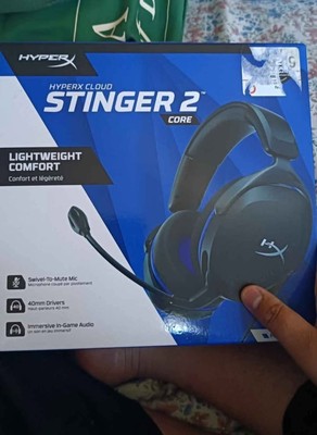 HyperX Cloud Stinger 2-Core Wired Gaming Headset Compatible with PlayStation 4/5