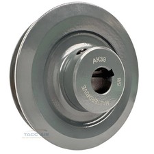 AK39-5/8 Cast Iron 3.75" Single Groove Pulley A Section V Belt 4L 5/8 Shaft Bore