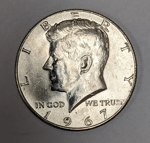 1967 Kennedy Silver Half Dollar UNC