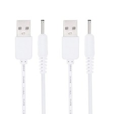 5V DC Power Cord USB to DC 3.5mm x 1.35mm Barrel Jack Adapter Connector Charg...