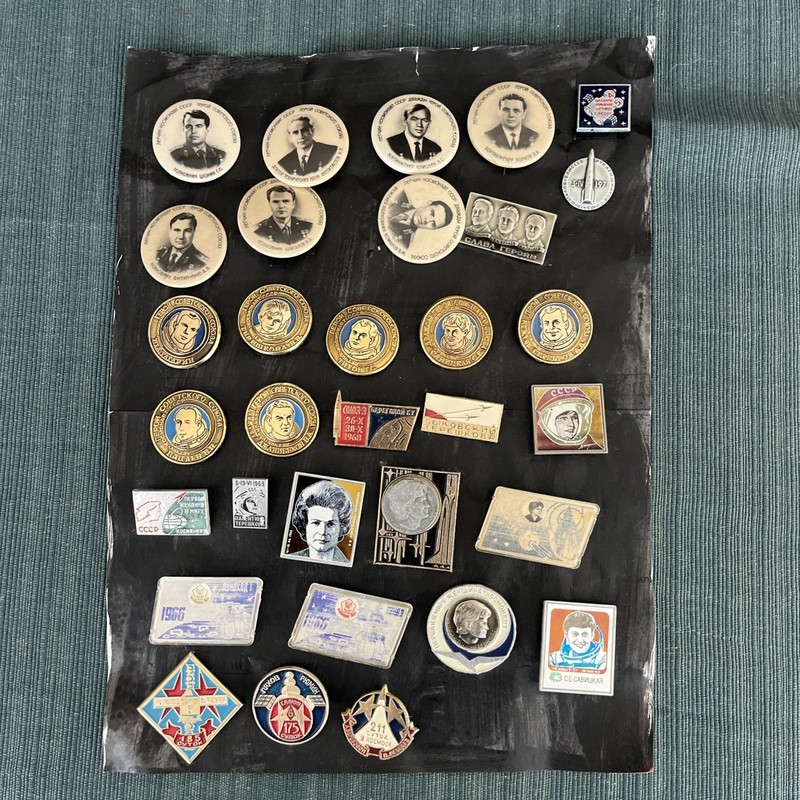 Russian Space Pins