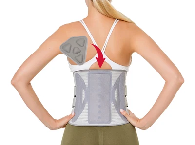 Vendaje para espalda Antar con pelotón soporte lumbar espalda órtesis soporte XXXL