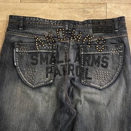 Vintage Akademiks (ASAP) Jeans Herren 44x32 Denim Baumwolle Relaxed Baggy Logo - Bild 11 von 18