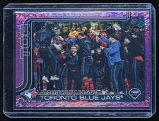 2025 Topps Baseball Series 2 Toronto Blue Jays #570 Pink Holo Foil