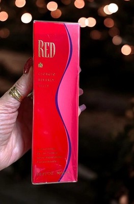 Women s RED by GIORGIO BEVERLY HILLS Eau De Toilette 3.0 Fl Oz. New in Box