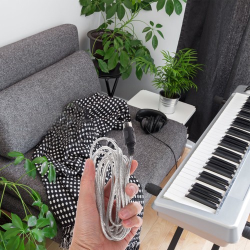MIDI Music Line Guitar Instrument Cable Desktop Keyboard Extender - 第 3/12 張圖片