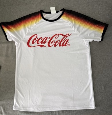Coca-Cola T-Shirt Gr. L Limited Edition Selten Fan Trikot Retro