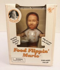 2006 Rocket USA Food Network MARIO BATALI Tin Toy Wind Up Food Flippin Mario