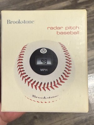 Brookstone Rader Pitch Baseball  In Box