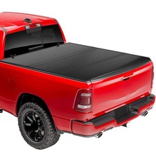 5.76.6ft Tri-fold Tonneau Cover For 2009-25 Dodge Ram 1500 Truck Bed Waterproof