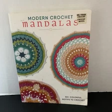 Modern Crochet Mandalas : 50+ Colorful Motifs to Crochet by Interweave...