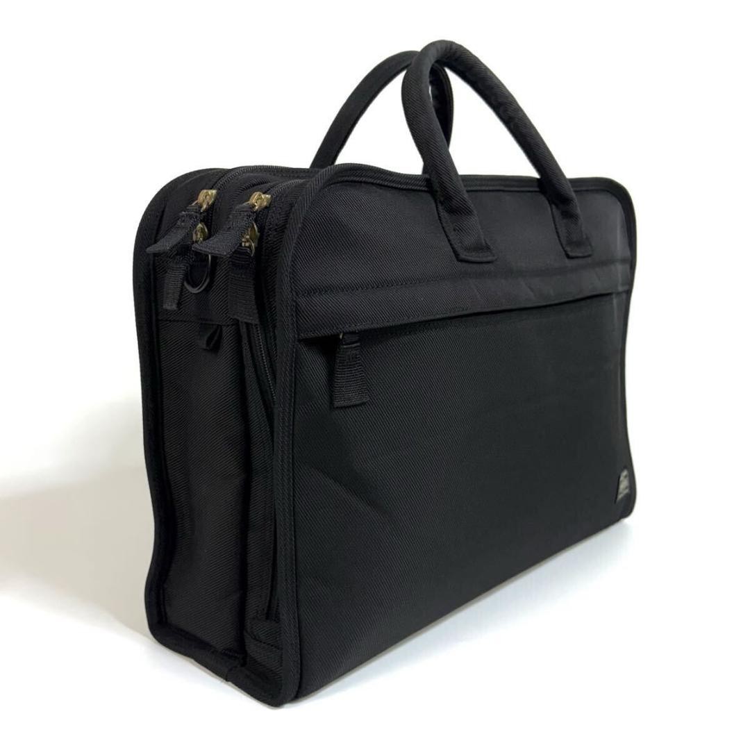 PORTER Large Capacity Briefcase/Document Bag, Bla… - image 4