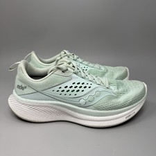 Saucony Ride 17 Women  s Running Shoes Size 10.5 Aqua Mint PWRRUN Neutral
