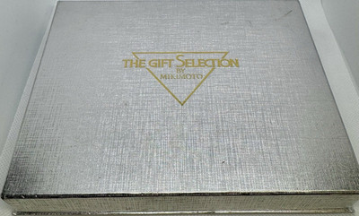 Mikimoto Gift Selection Set of 5 Silver Metal Bow Decorative Bookmarks