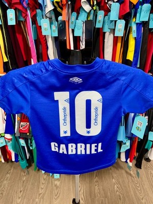 AUTHENTIC Umbro Cruzeiro 2019 Gabriel Xavier #10 Home Jersey - Youth (S)
