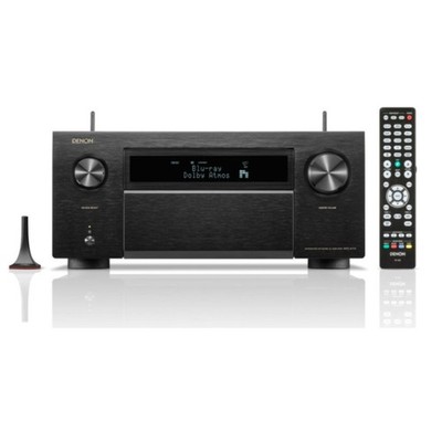Denon AVC-A1H 15.4ch AV-Receiver | 8K Dolby Atmos HEOS  Built-in 220V SCHWARZ