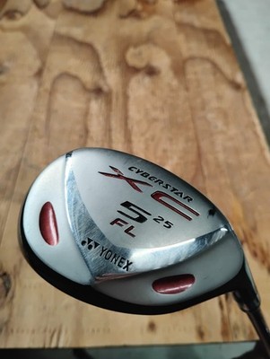 Ladies Yonex Cyberstar XC #5 Hybrid / 25 Degree / Ladies Flex Yonex HS 60 Shaft