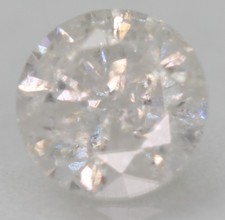 0.42 Carat F Color Round Brilliant Natural EARTH MINED Loose Diamond 4.79m VIDEO