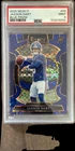 2025 Panini Select Jaxson Dart #93 Concourse Blue Prizm 231/249 RC Giants PSA 9