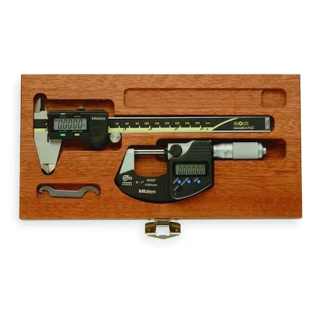 Mitutoyo 64Pka077b Precision Measuring Kit,Digital,Friction