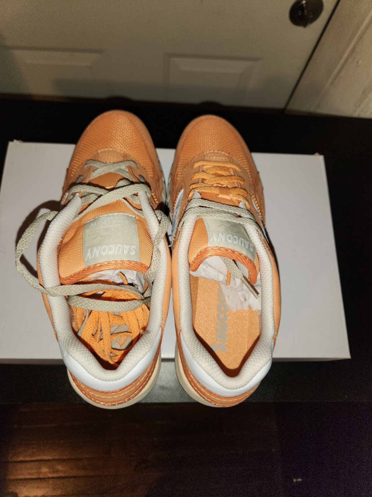 Orange/White Saucony Shadow 6000 Size 9 thumbnail 2