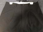 Moyuru cropped black pants, paper bag waist, tapered legs,  low crotch — photo 5