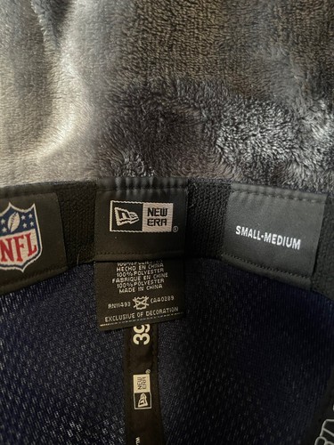 Denver Broncos New Era 39Thirty berretto aderente logo SM Med danneggiato - Foto 3 di 9