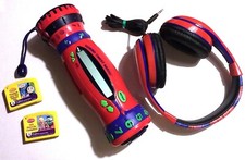 LEAPFROG LEAPZONE TURBO TWIST MATH LEARNING GAME CARTRIGES MARVEL HEADPHONES