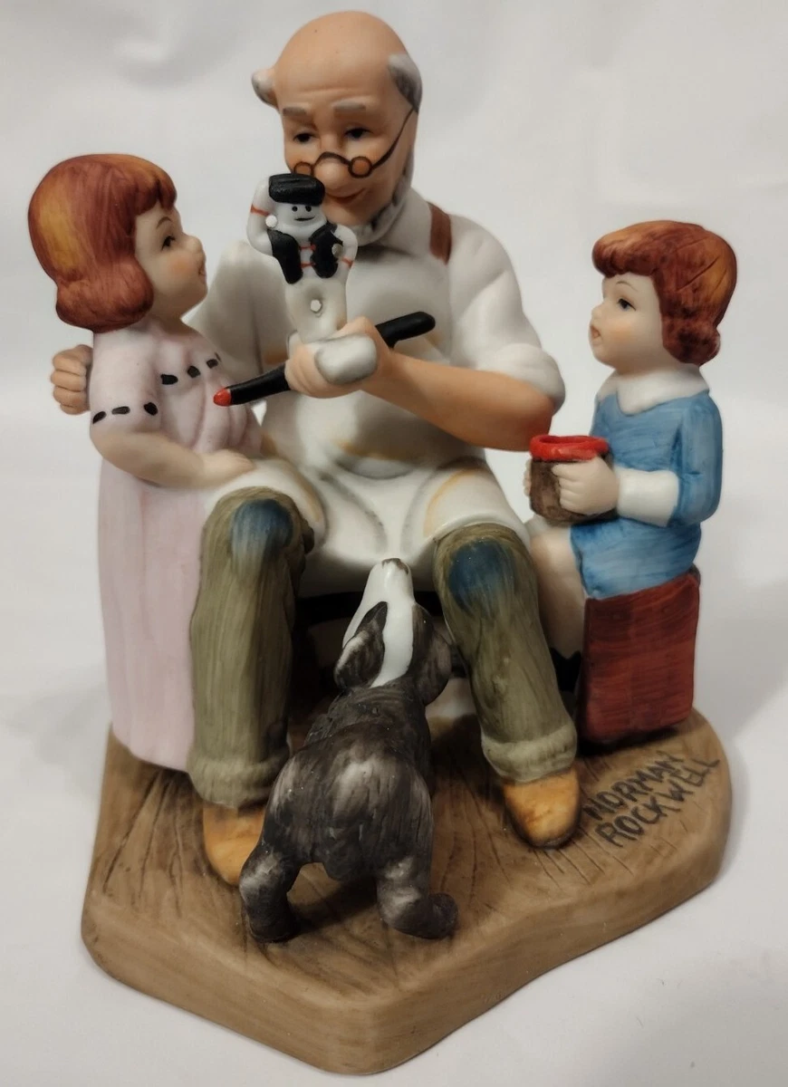 Norman Rockwell Figurine The Toymaker for sale | eBay
