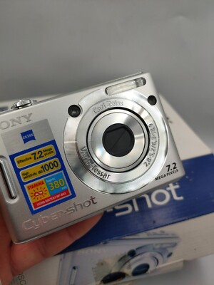 Sony Cyber-shot DSC-W35 7.2MP Digital Camera - Silver for Sony Cyber-shot DSC-W35 7.2MP Digital Camera - Silver for