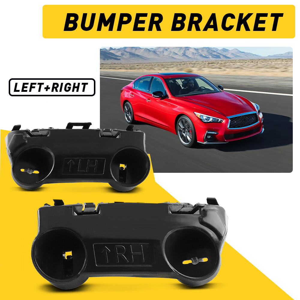 Bumper Bracket Set Infiniti Q50 Front Bumper Retainer Bracket Set - Foto 12