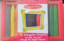 MELISSA & DOUG #413 ART ESSENTIALS 12 TRIANGU...