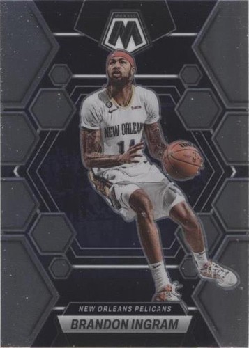 2022-23 Panini Obsidian Brandon Ingram Matrix Material Auto /99