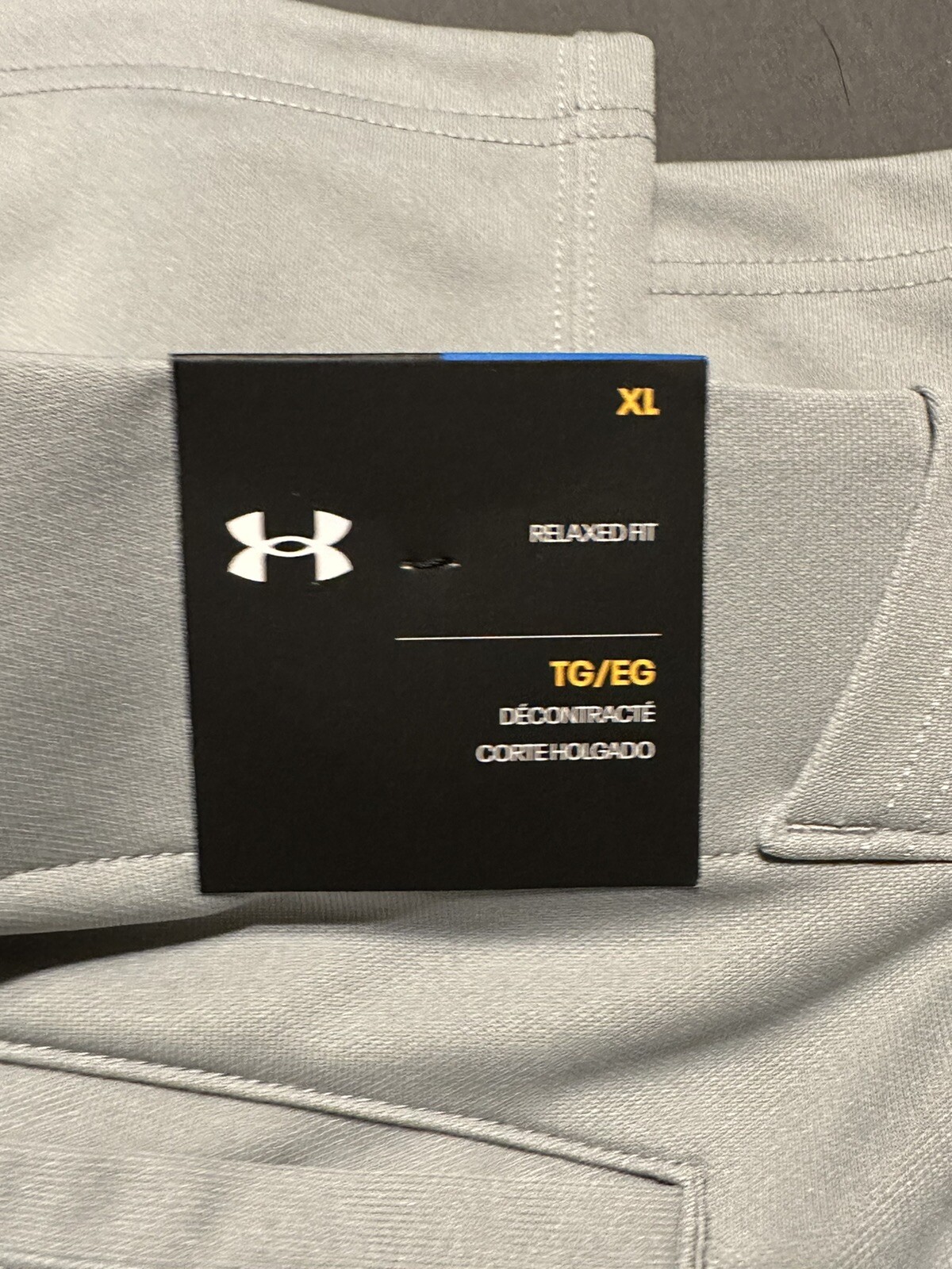 Under Armour Mens Utility Relaxed Baseball Pants Gray Xlarge for sale