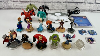 PS3 Disney Infinity 2.0 Game 15 Figures Discs Portal *TESTED ...